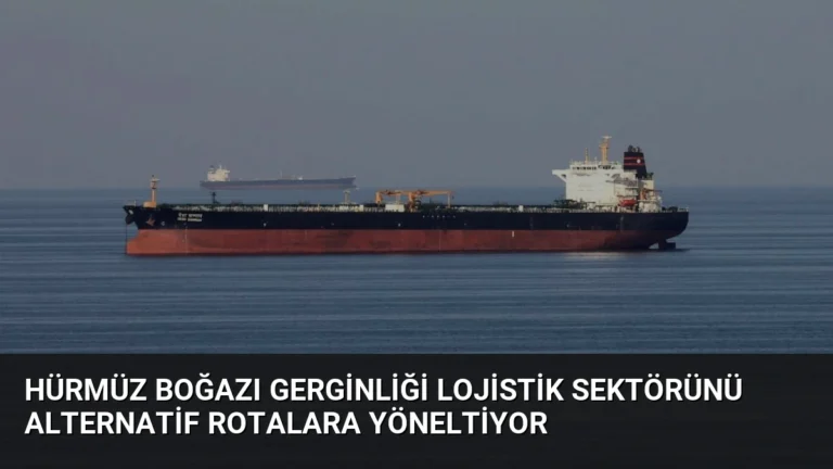Hürmüz Boğazı Gerginliği Lojistik Sektörünü Alternatif Rotalara Yöneltiyor