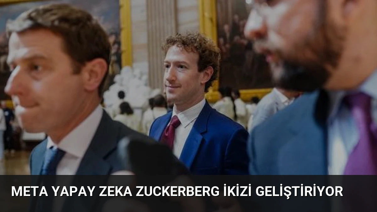 Meta Yapay Zeka Zuckerberg İkizi Geliştiriyor