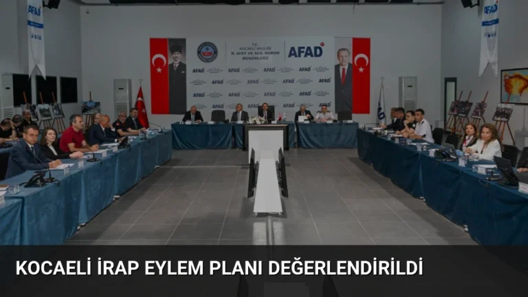 Kocaeli İRAP Eylem Planı Değerlendirildi