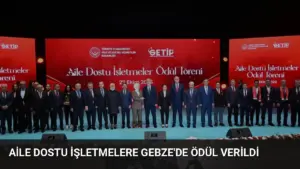 Aile Dostu İşletmelere Gebze'de Ödül Verildi