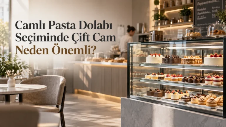 Camlı Pasta Dolabı Seçiminde Çift Cam Neden Önemli?