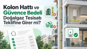 Kolon Hattı ve Güvence Bedeli Doğalgaz Tesisatı Teklifine Girer mi?