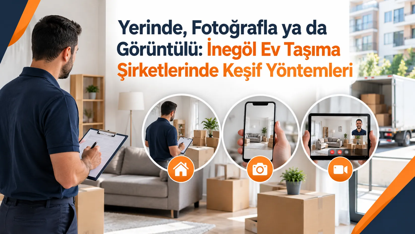 Yerinde, Fotoğrafla ya da Görüntülü: İnegöl Ev Taşıma Şirketlerinde Keşif Yöntemleri