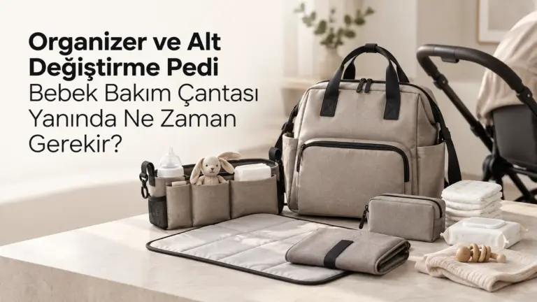 Organizer ve Alt Değiştirme Pedi Bebek Bakım Çantası Yanında Ne Zaman Gerekir?