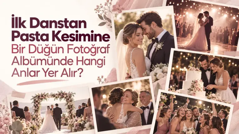İlk Danstan Pasta Kesimine Bir Düğün Fotoğraf Albümünde Hangi Anlar Yer Alır?