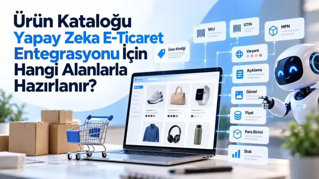 Ürün Kataloğu Yapay Zeka E-Ticaret Entegrasyonu İçin Hangi Alanlarla Hazırlanır?
