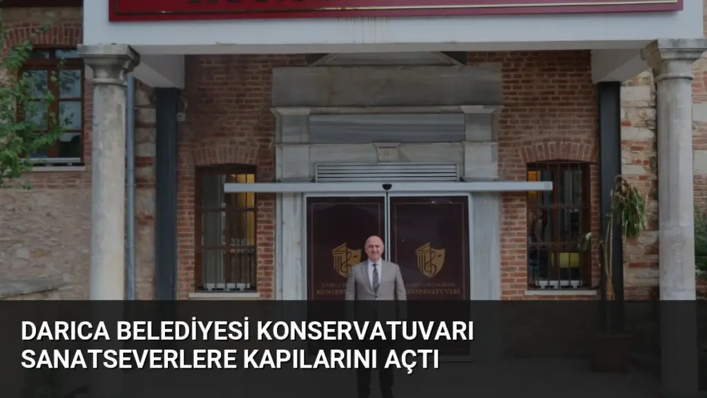 Darıca Belediyesi Konservatuvarı Sanatseverlere Kapılarını Açtı
