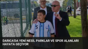 Darıca'da Yeni Nesil Parklar ve Spor Alanları Hayata Geçiyor