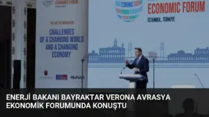 Enerji Bakanı Bayraktar Verona Avrasya Ekonomik Forumunda Konuştu
