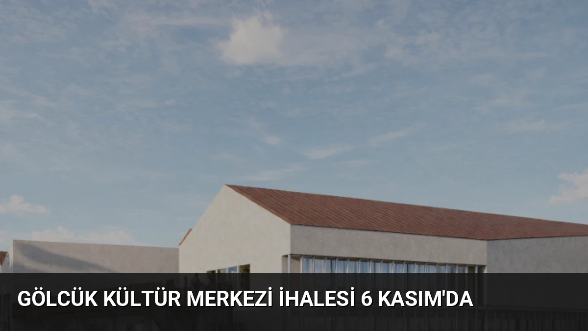 Gölcük Kültür Merkezi İhalesi 6 Kasım’da